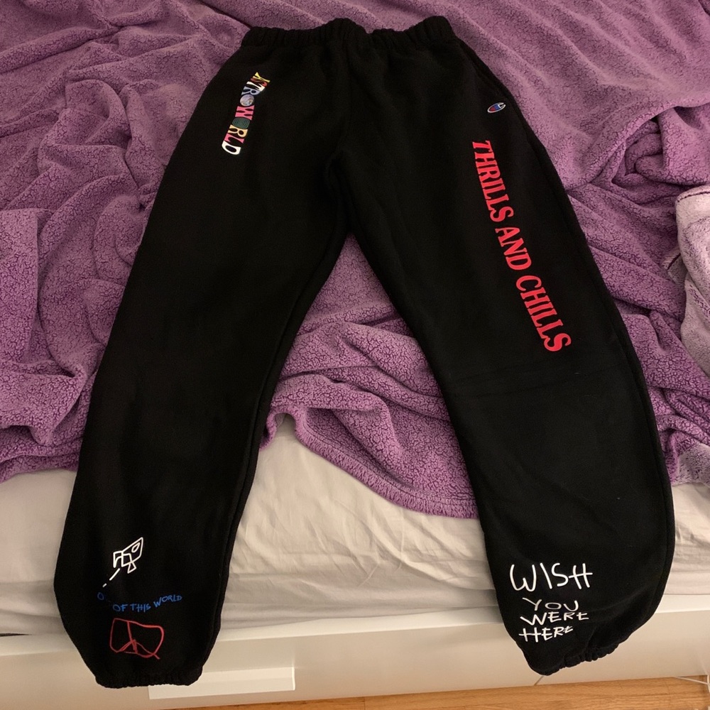 Travis Scott Astroworld Champion Joggers